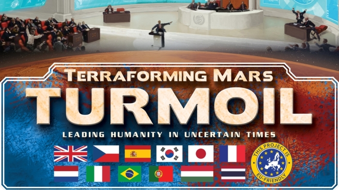 Terraforming Mars Turmoil Kickstarter Editie uitbreiding van Intrafin Games