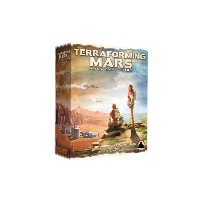 Terraforming Mars Ares Expedition, het Engelstalige kaartspel van Stronghold Games