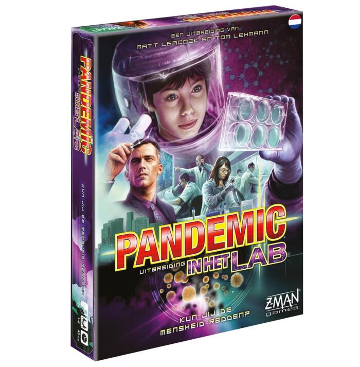 Pandemic In Het Lab uitbreiding van Z-Man Games