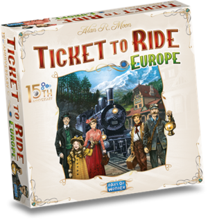 Ticket to Ride Europe 15th Anniversary - NL