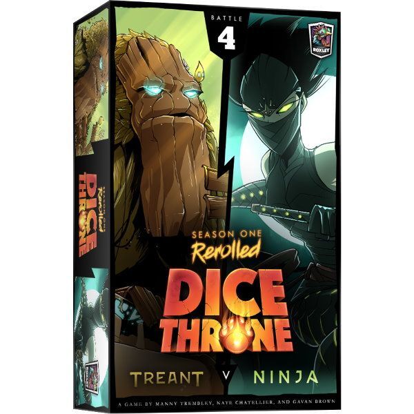 Dice Throne Season 1 Rerolled Box 4 Treant vs Ninja (Box 4)